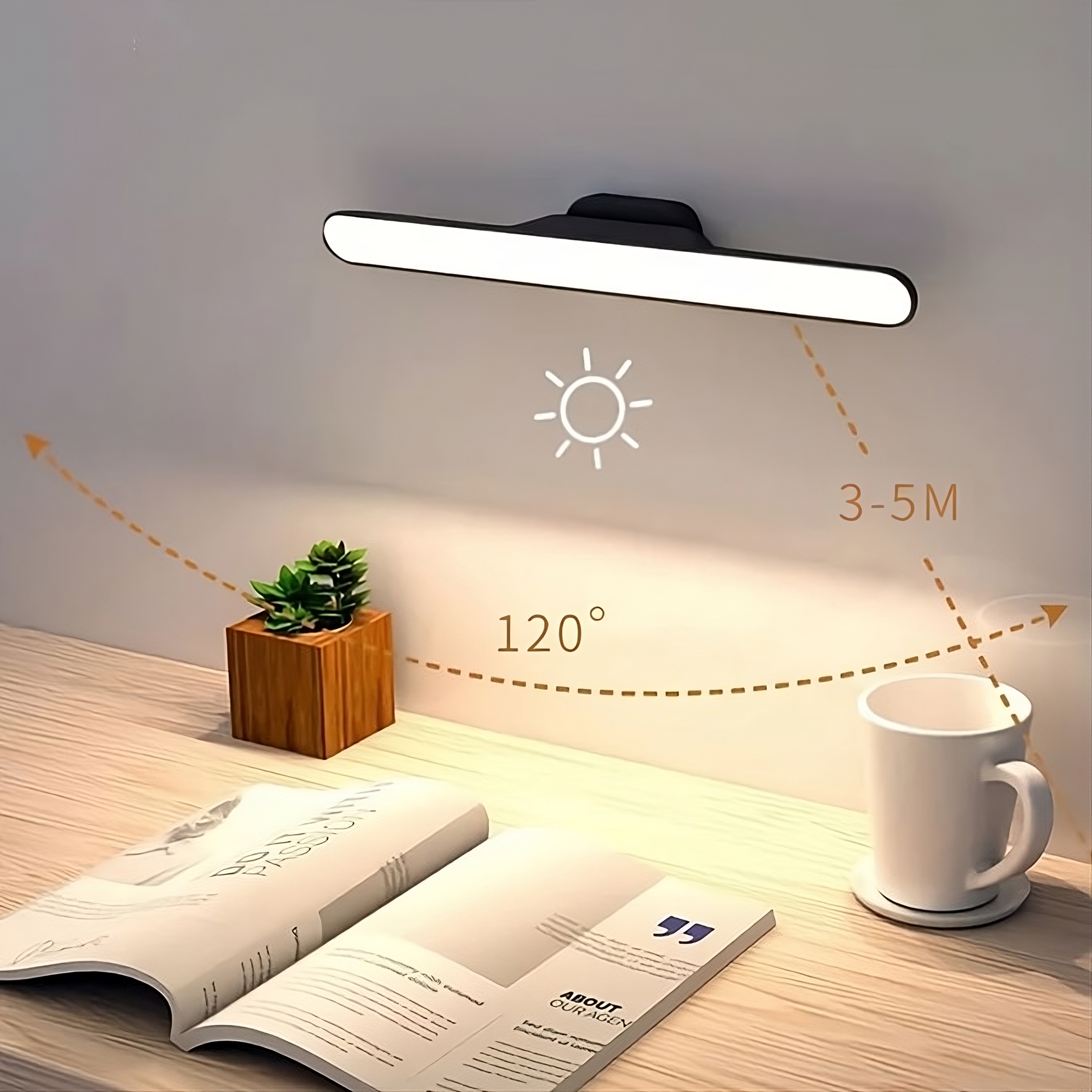 rechargeable study lamp